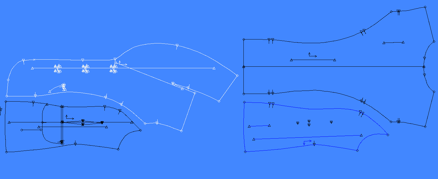 Digital clothing pattern making and apparel pattern development