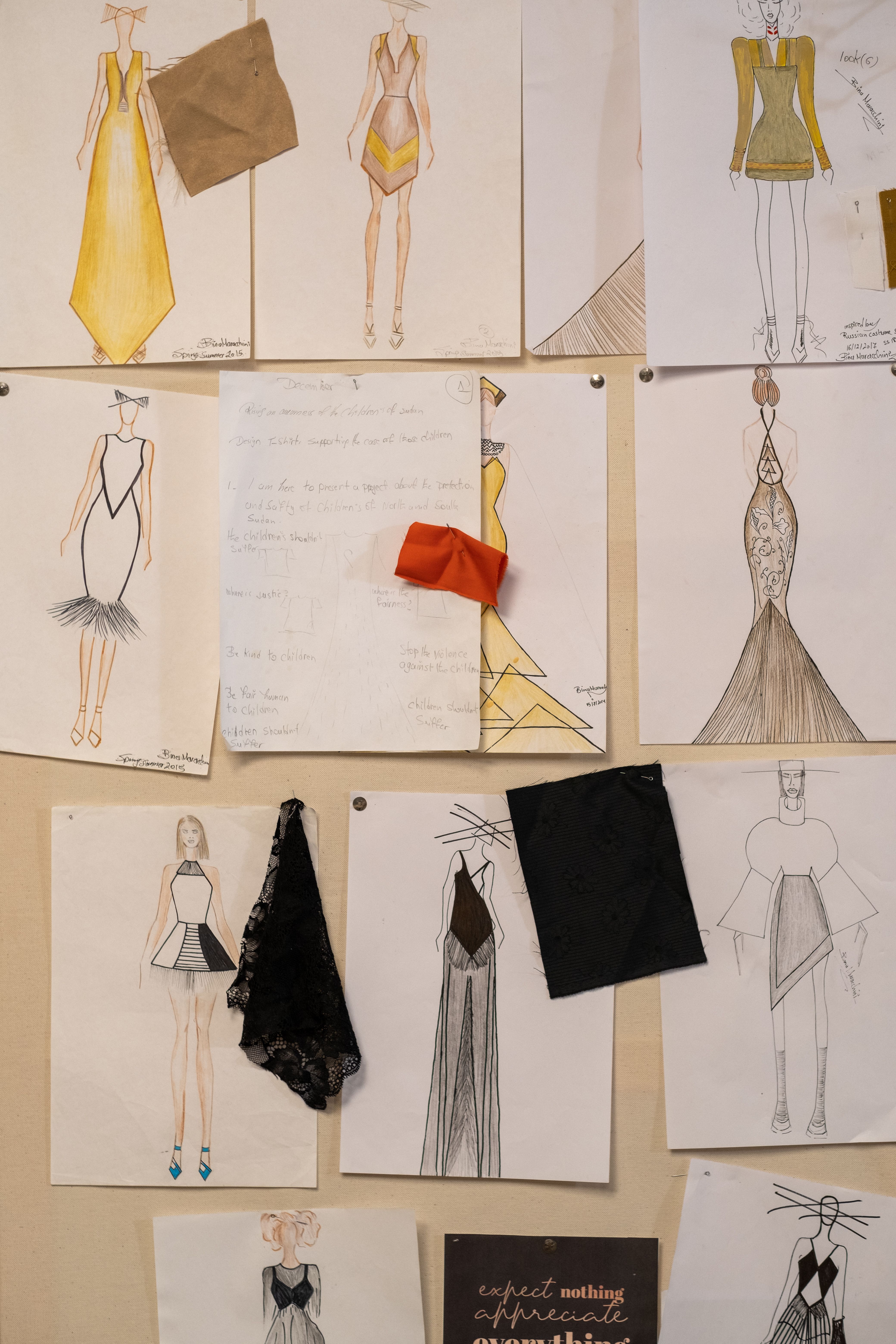 Original fashion garment photograph — apparel design and sample development